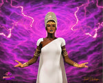 Return of the Sybils - The Prophesy of Delphine Noire - Metal Print