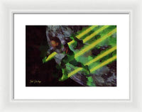 The Power of Trackstarr's Baton - Framed Print