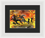 Brass Knuckles - Who Watches the Watchers - Framed Print