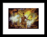 Justice is Divine - Return of the Titan Libra - Framed Print