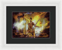 Justice is Divine - Return of the Titan Libra - Framed Print