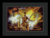 Justice is Divine - Return of the Titan Libra - Framed Print