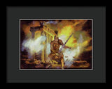 Justice is Divine - Return of the Titan Libra - Framed Print