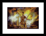 Justice is Divine - Return of the Titan Libra - Framed Print