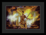 Justice is Divine - Return of the Titan Libra - Framed Print