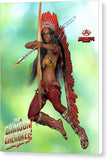 Poster - The Crimson Cherokee - Canvas Print