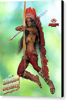 Poster - The Crimson Cherokee - Canvas Print