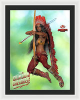 Poster - The Crimson Cherokee - Framed Print