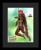 Poster - The Crimson Cherokee - Framed Print