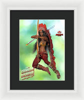 Poster - The Crimson Cherokee - Framed Print