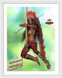 Poster - The Crimson Cherokee - Framed Print