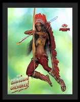 Poster - The Crimson Cherokee - Framed Print