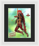 Poster - The Crimson Cherokee - Framed Print