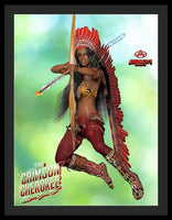 Poster - The Crimson Cherokee - Framed Print