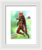 Poster - The Crimson Cherokee - Framed Print
