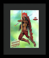 Poster - The Crimson Cherokee - Framed Print