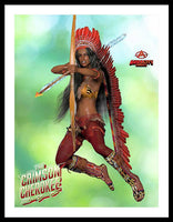 Poster - The Crimson Cherokee - Framed Print