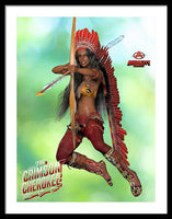 Poster - The Crimson Cherokee - Framed Print