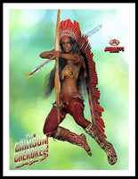 Poster - The Crimson Cherokee - Framed Print