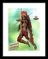 Poster - The Crimson Cherokee - Framed Print