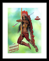 Poster - The Crimson Cherokee - Framed Print