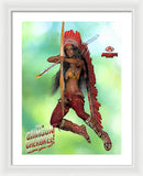 Poster - The Crimson Cherokee - Framed Print