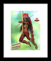 Poster - The Crimson Cherokee - Framed Print