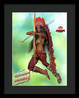 Poster - The Crimson Cherokee - Framed Print