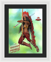 Poster - The Crimson Cherokee - Framed Print