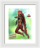 Poster - The Crimson Cherokee - Framed Print