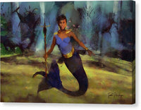 Queen Eleuthera - The Telepathic Summons from Mami Wata - Canvas Print