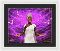 Return of the Sybils - The Prophesy of Delphine Noire - Framed Print