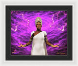 Return of the Sybils - The Prophesy of Delphine Noire - Framed Print