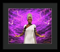 Return of the Sybils - The Prophesy of Delphine Noire - Framed Print