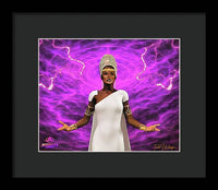 Return of the Sybils - The Prophesy of Delphine Noire - Framed Print