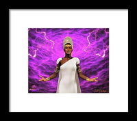 Return of the Sybils - The Prophesy of Delphine Noire - Framed Print