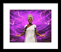 Return of the Sybils - The Prophesy of Delphine Noire - Framed Print