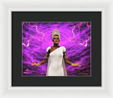 Return of the Sybils - The Prophesy of Delphine Noire - Framed Print