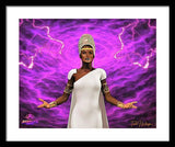 Return of the Sybils - The Prophesy of Delphine Noire - Framed Print