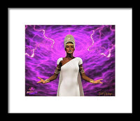 Return of the Sybils - The Prophesy of Delphine Noire - Framed Print
