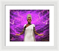 Return of the Sybils - The Prophesy of Delphine Noire - Framed Print