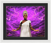 Return of the Sybils - The Prophesy of Delphine Noire - Framed Print