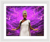 Return of the Sybils - The Prophesy of Delphine Noire - Framed Print