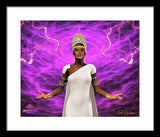 Return of the Sybils - The Prophesy of Delphine Noire - Framed Print