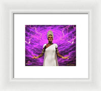 Return of the Sybils - The Prophesy of Delphine Noire - Framed Print