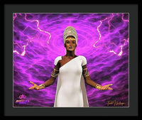 Return of the Sybils - The Prophesy of Delphine Noire - Framed Print