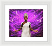 Return of the Sybils - The Prophesy of Delphine Noire - Framed Print