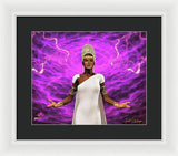 Return of the Sybils - The Prophesy of Delphine Noire - Framed Print