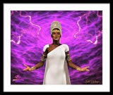 Return of the Sybils - The Prophesy of Delphine Noire - Framed Print