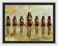 The Replication of Kandace Marvel - Rise of the Candakes - Framed Print